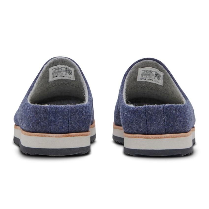 Sabots Merrell Juno Clog Wool Bleu Marine Femme | U.H.OCFO